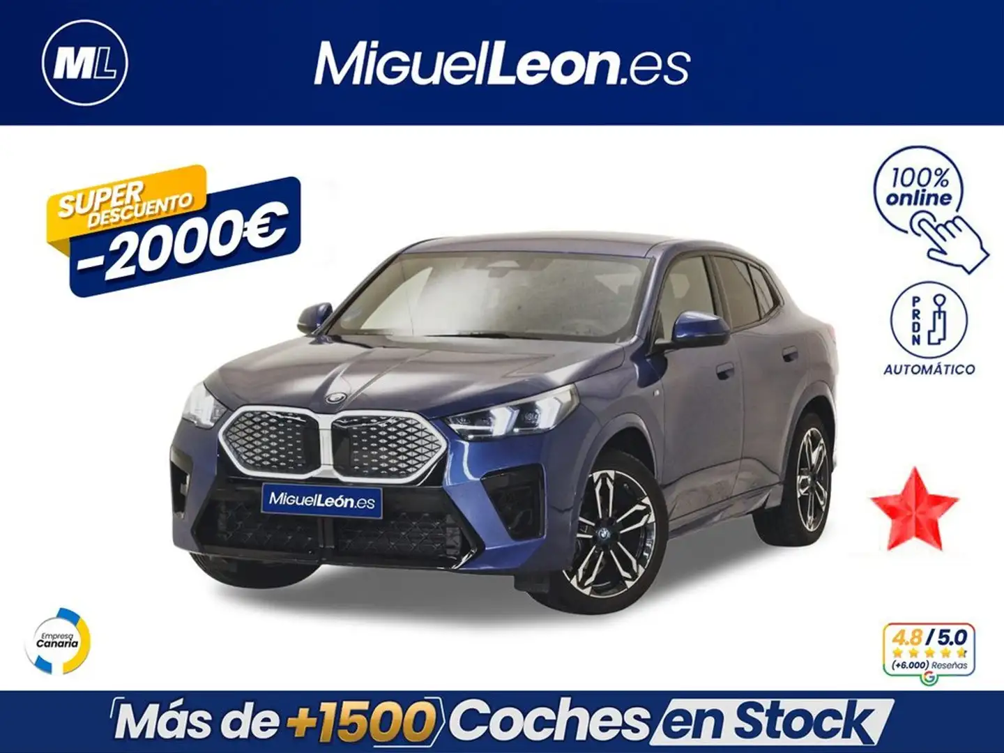 BMW X2 sDrive18d Azul - 1