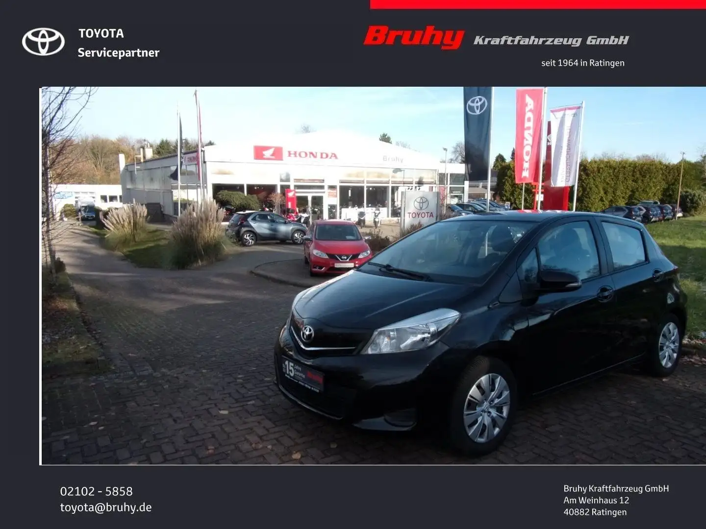 Toyota Yaris Life Kamera Klima AKTIONSPREIS noch 1 Tag Schwarz - 1