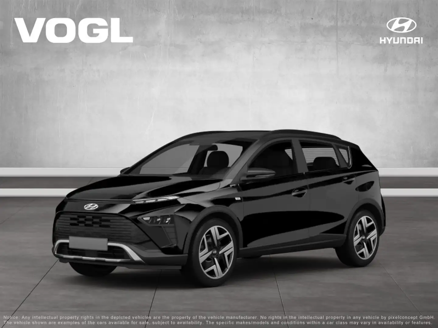 Hyundai BAYON FL MY25 1.0 T-GDI 100PS MT Select Schwarz - 1