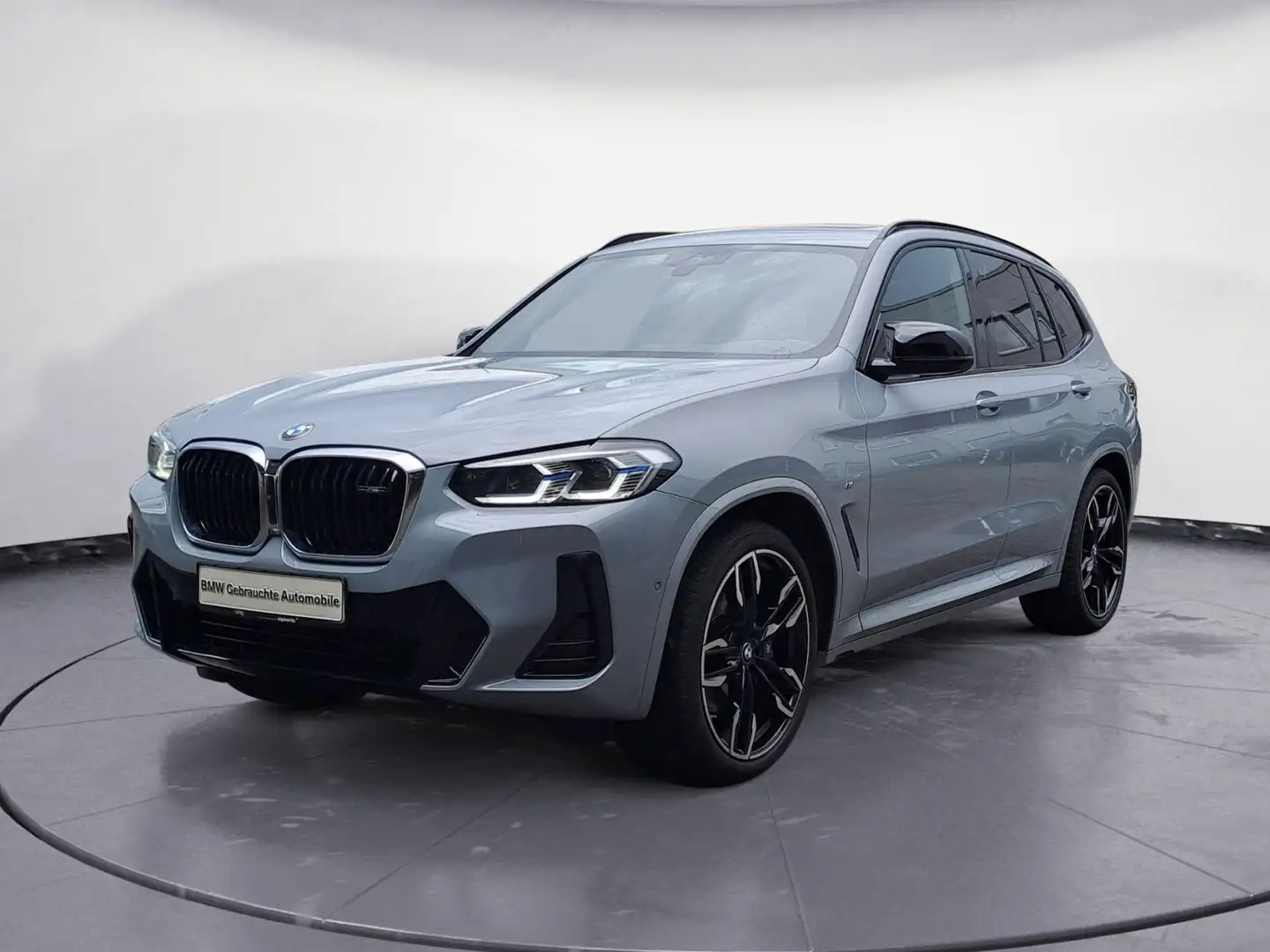 BMW X3 M d AT Navi AHK Panorama Laser Grau - 2