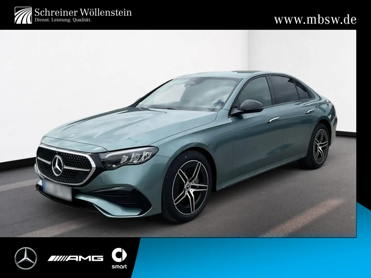 Mercedes-Benz E 220 d Limo. AMG*Night*AHK*Distr.*LED*Rück-Kam. Argent - 1