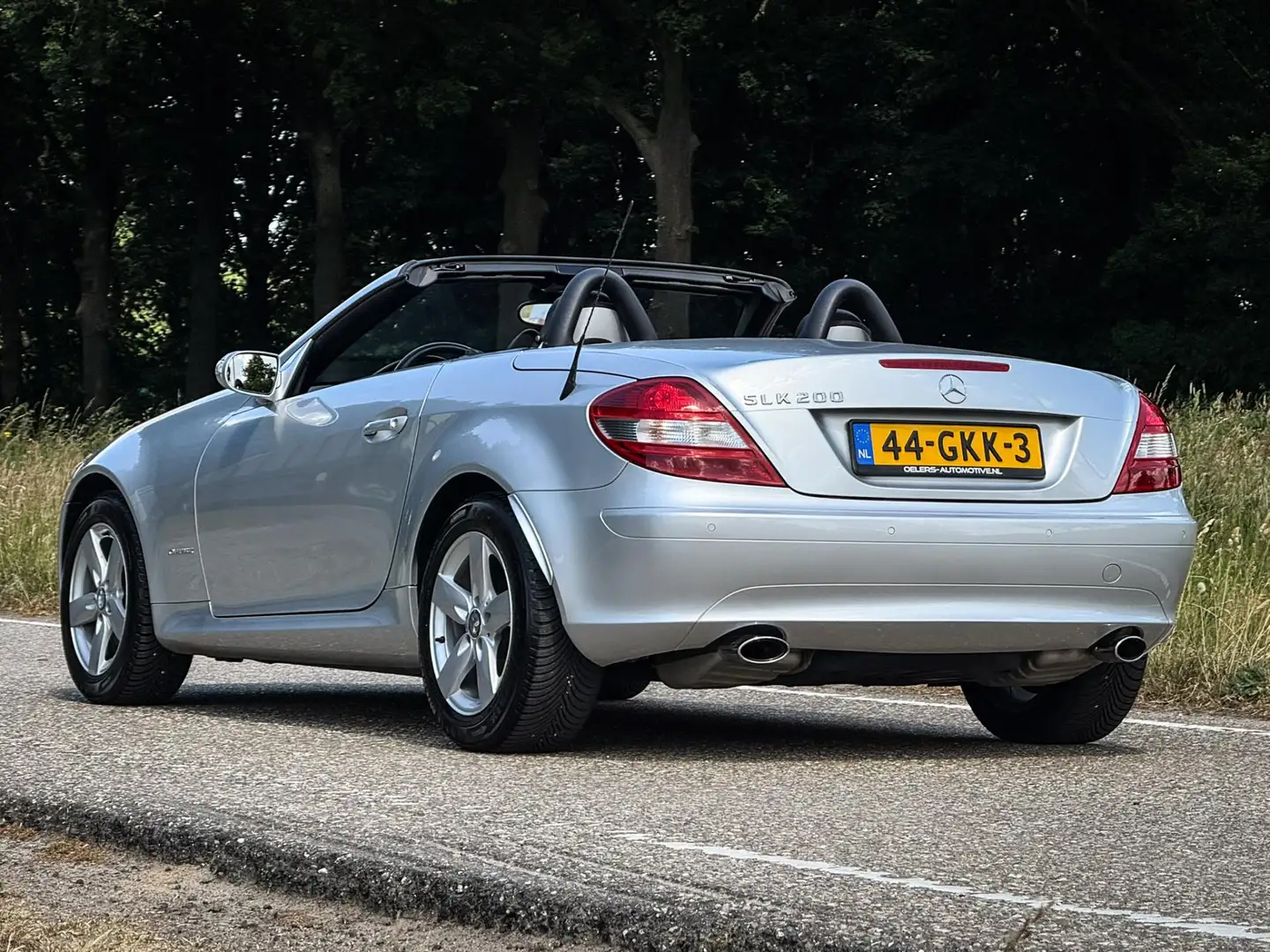 Mercedes-Benz SLK 200 K. | Org. NL! | Clima | Cruise | Leder | Airscarf Gri - 2