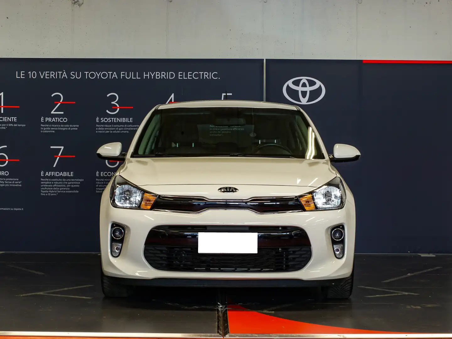 Kia Rio 1.2 mpi Evolution 84cv my18 Bianco - 2
