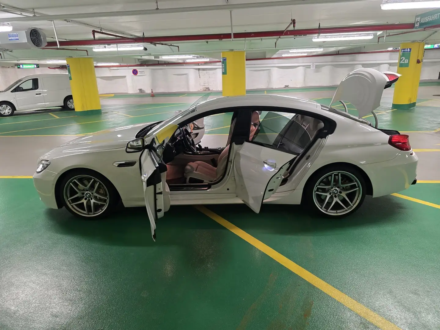 BMW 640 640d Gran Coupé Aut. Weiß - 2