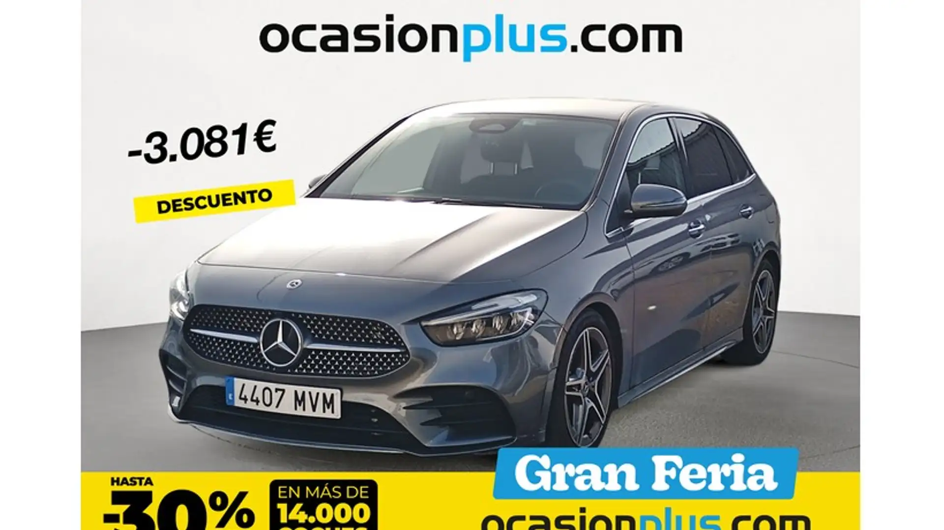 Mercedes-Benz B 200 200d Gris - 1