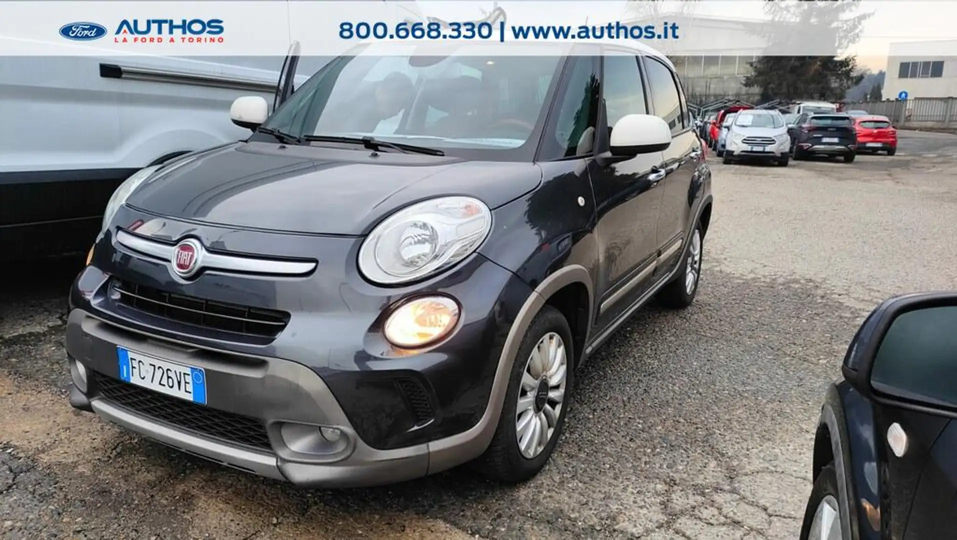 Fiat 500L 1.4 Trekking 95cv Noir - 1