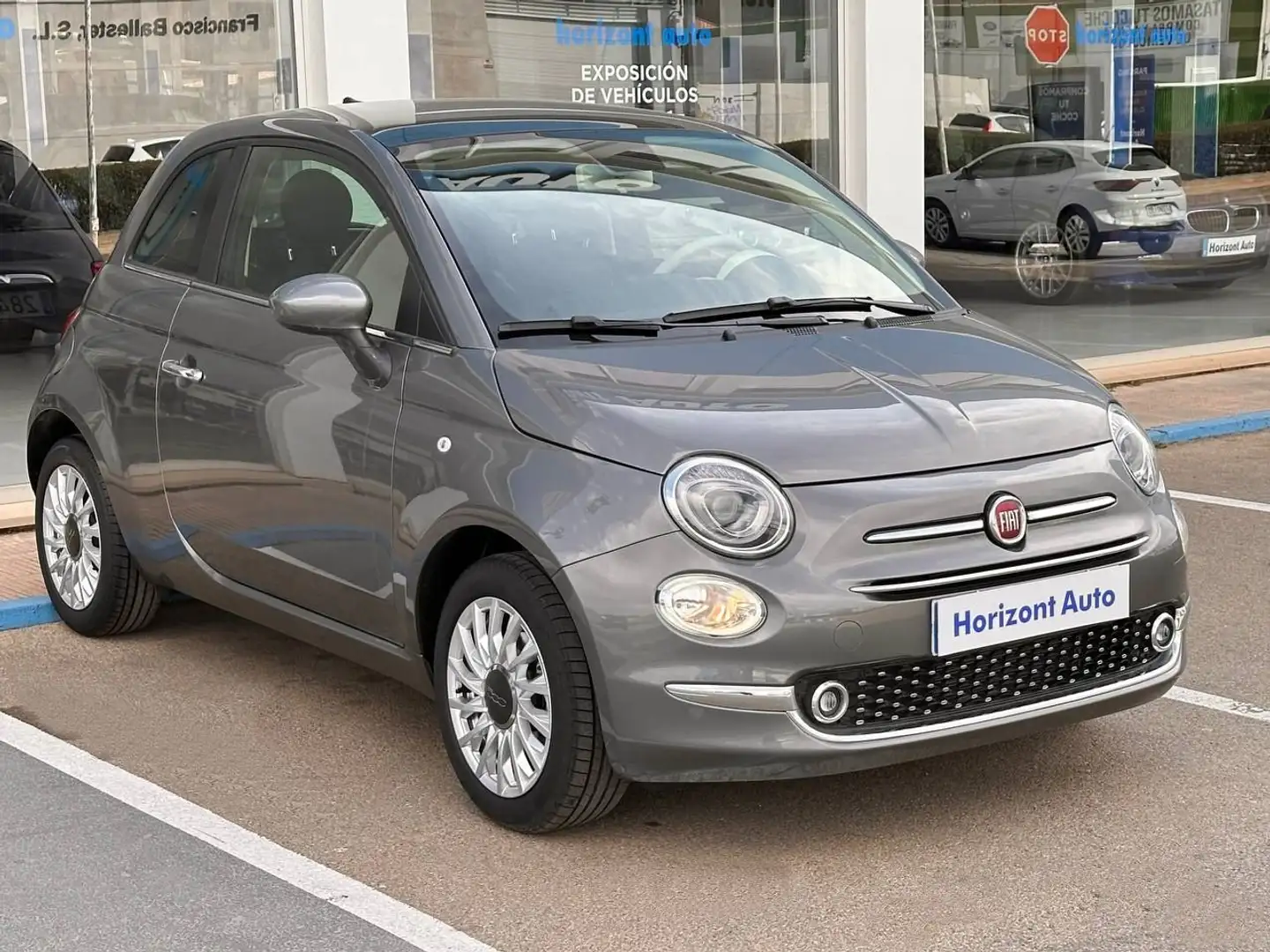 Fiat 500 Hybrid Gris - 1