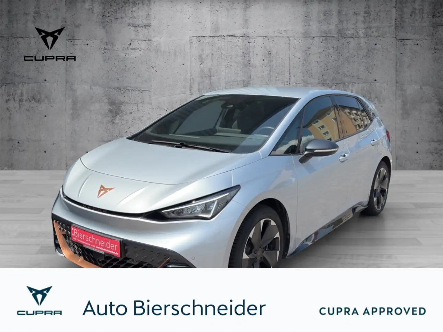 CUPRA Born 60 kWh 19 Heat Pump LED Navi Kamera ACC Kessy Silber - 1