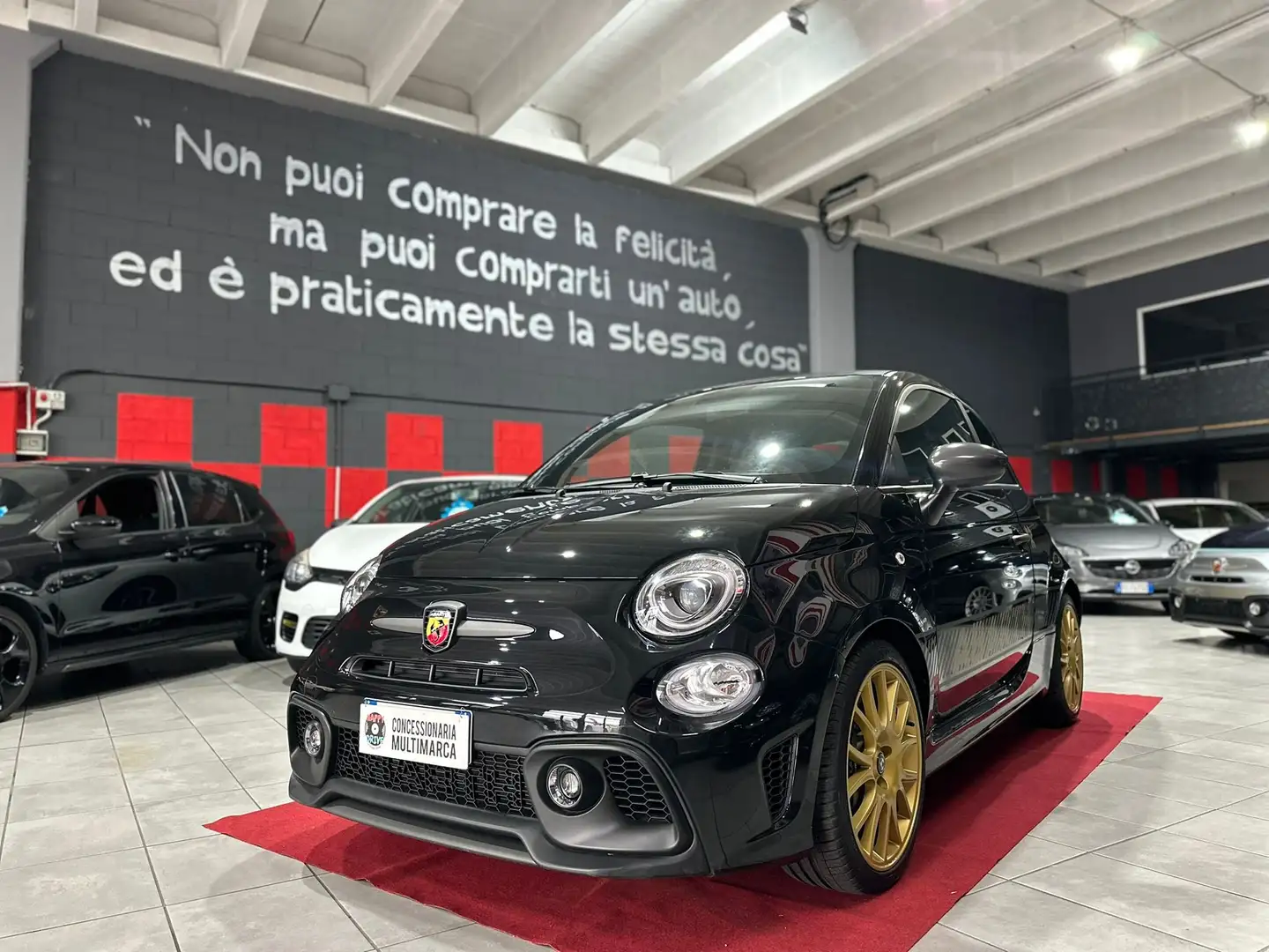 Abarth 695 695 1.4 t-jet 75° Anniversario 180cv Schwarz - 1