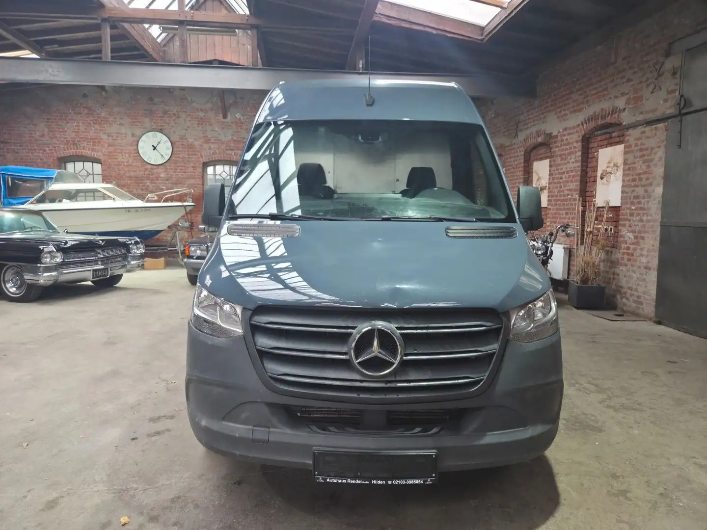 Mercedes-Benz Sprinter Kasten 314 L2 Klima Kamera Tüv NEU Eur6 Grau - 2