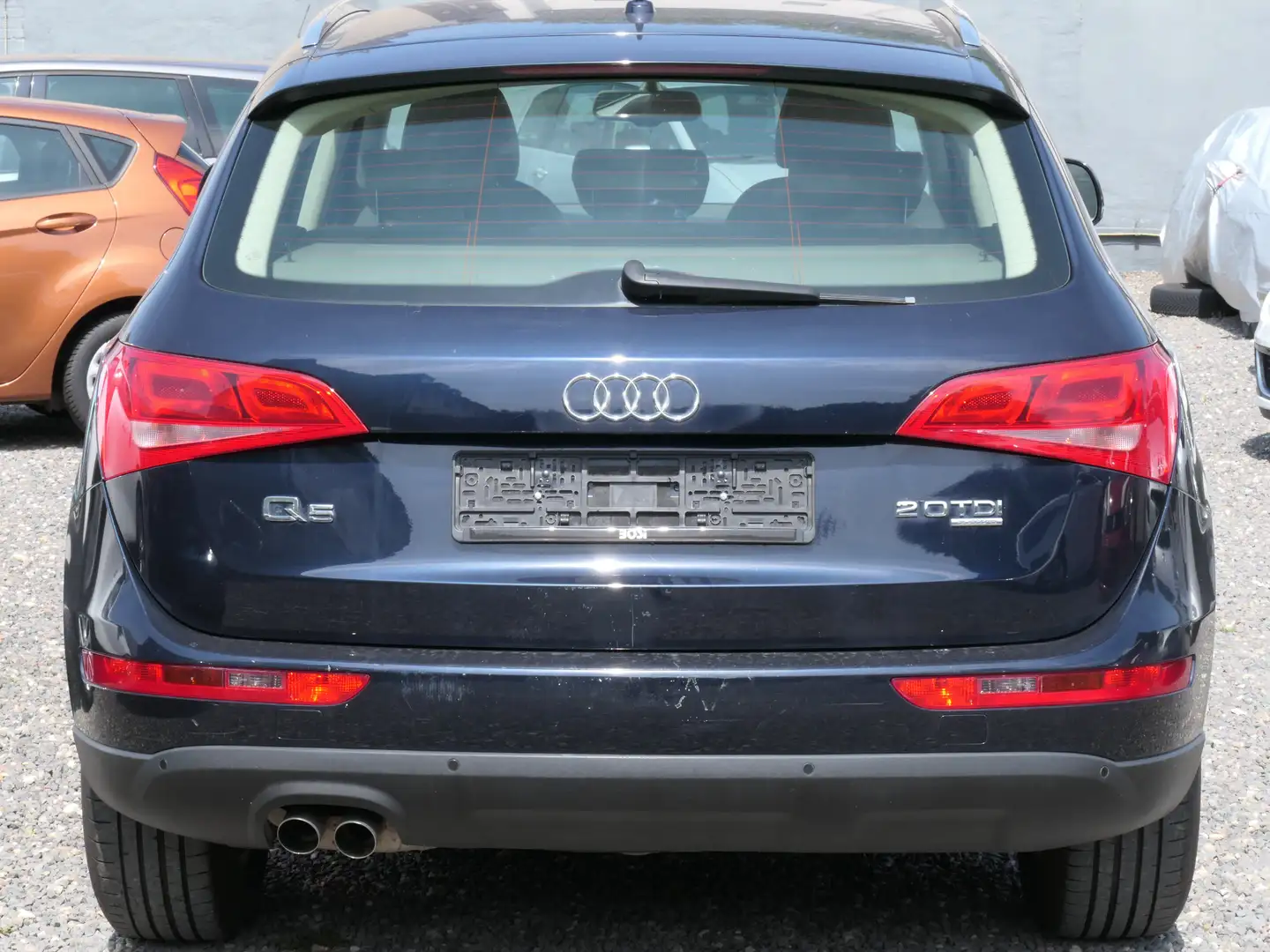 Audi Q5 2.0 TDI quattro S tronic*Vollleder*PDC*Navi* Blauw - 2