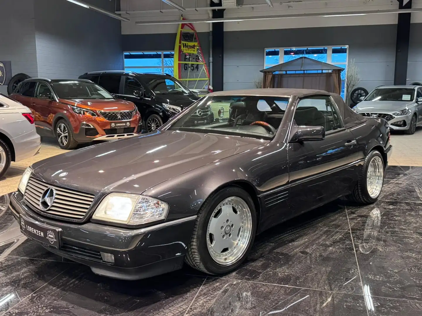 Mercedes-Benz SL 500 R129 Leder Klima Sihzg 17" AMG-Aero Fekete - 2