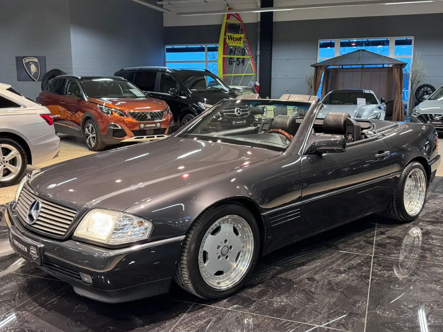 Mercedes-Benz SL 500 R129 Leder Klima Sihzg 17" AMG-Aero Fekete - 1