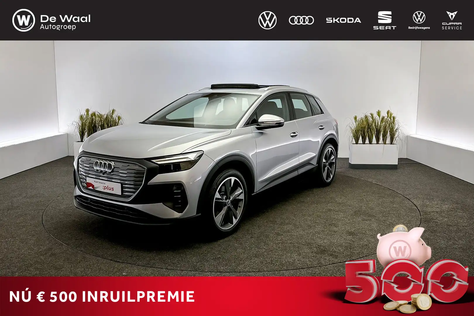 Audi Q4 e-tron 35 170pk Edition 55 kWh | Panoramadak, Achteruitri - 1