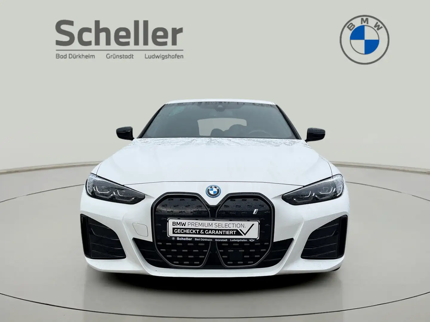 BMW i4 eDrive40 M Sportpaket HK HiFi DAB Tempomat Weiß - 2