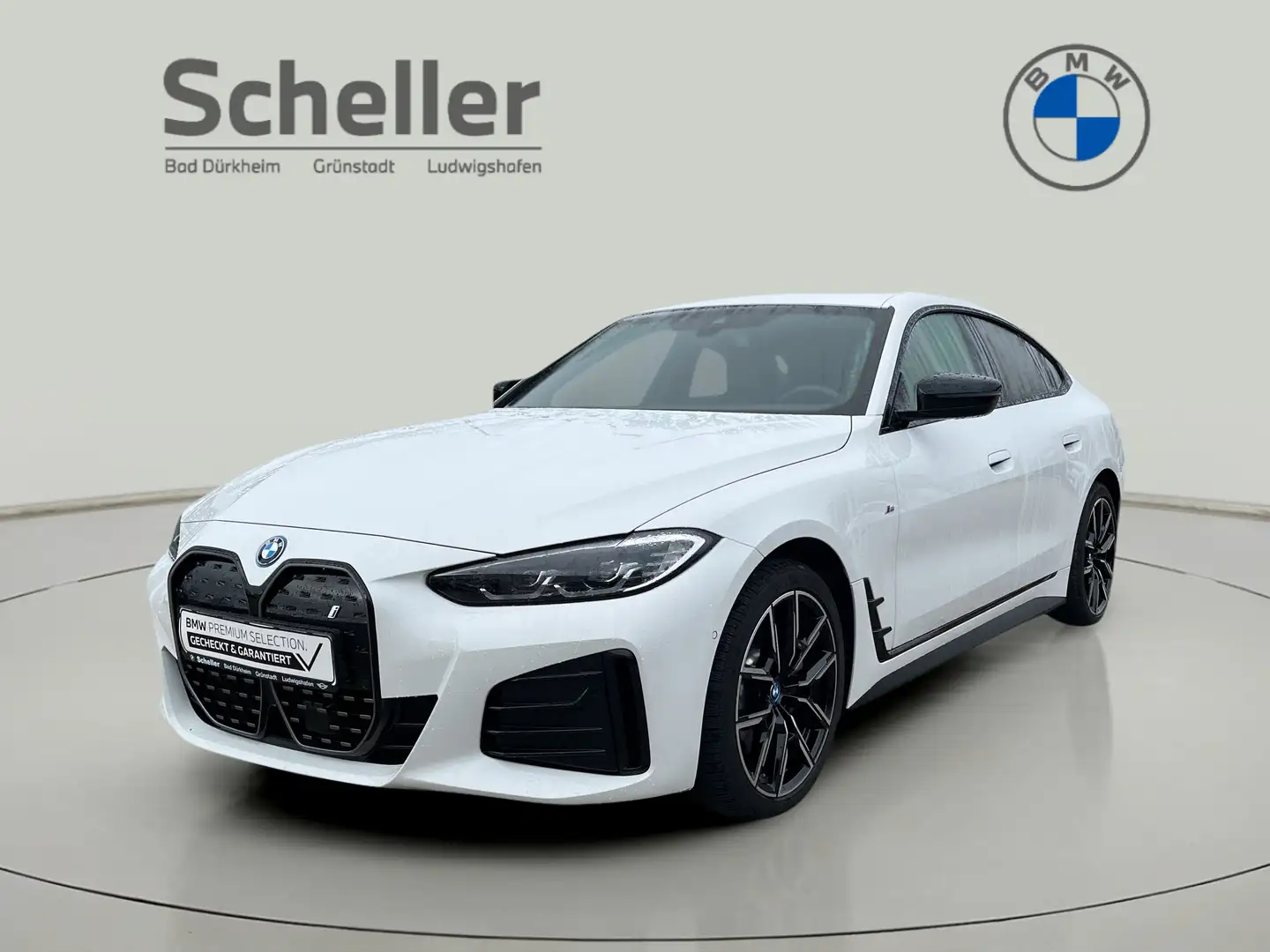 BMW i4 eDrive40 M Sportpaket HK HiFi DAB Tempomat Weiß - 1