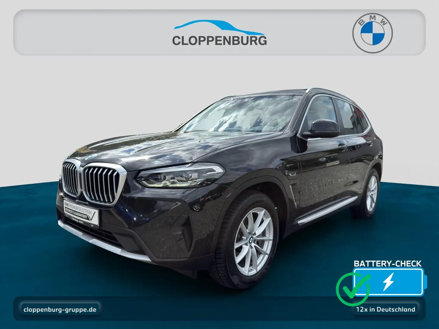 BMW X3 xDrive30e Head-Up+Navi+Pano+E.Sitze Memo.+SHZ Schwarz - 1