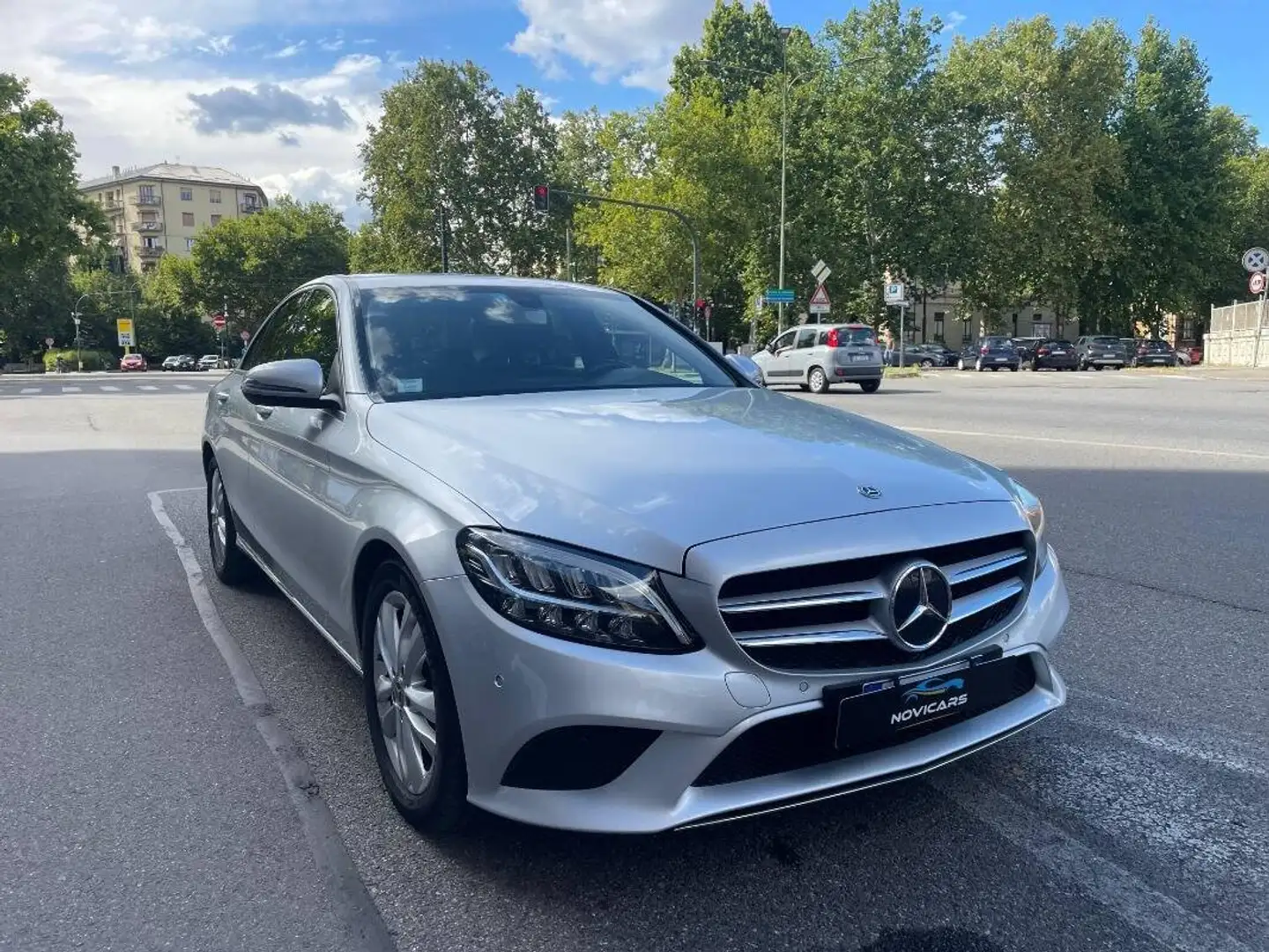 Mercedes-Benz C 220 Classe C-W205 2018 Berlina d Business auto Argento - 2