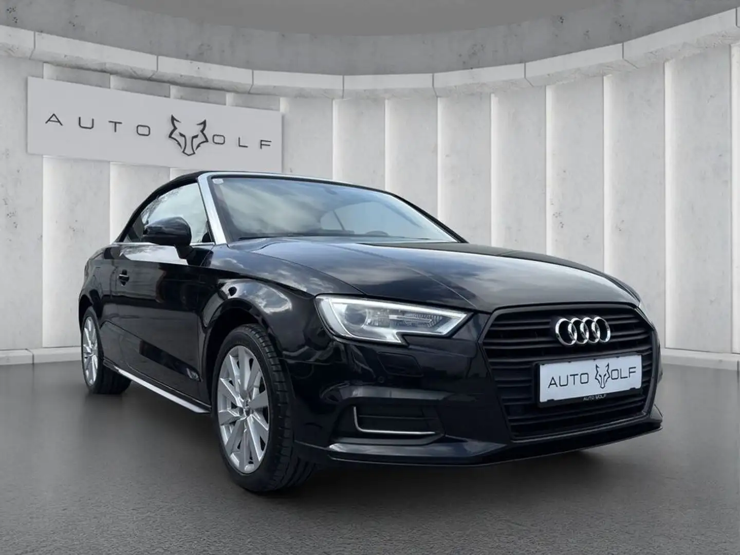 Audi A3 Cabrio 1,5TFSI*SHZ*CARPLAY*TEMPOMAT*35TKM! Negro - 1