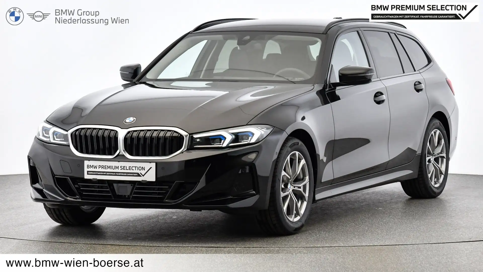 BMW 318 318d Noir - 1