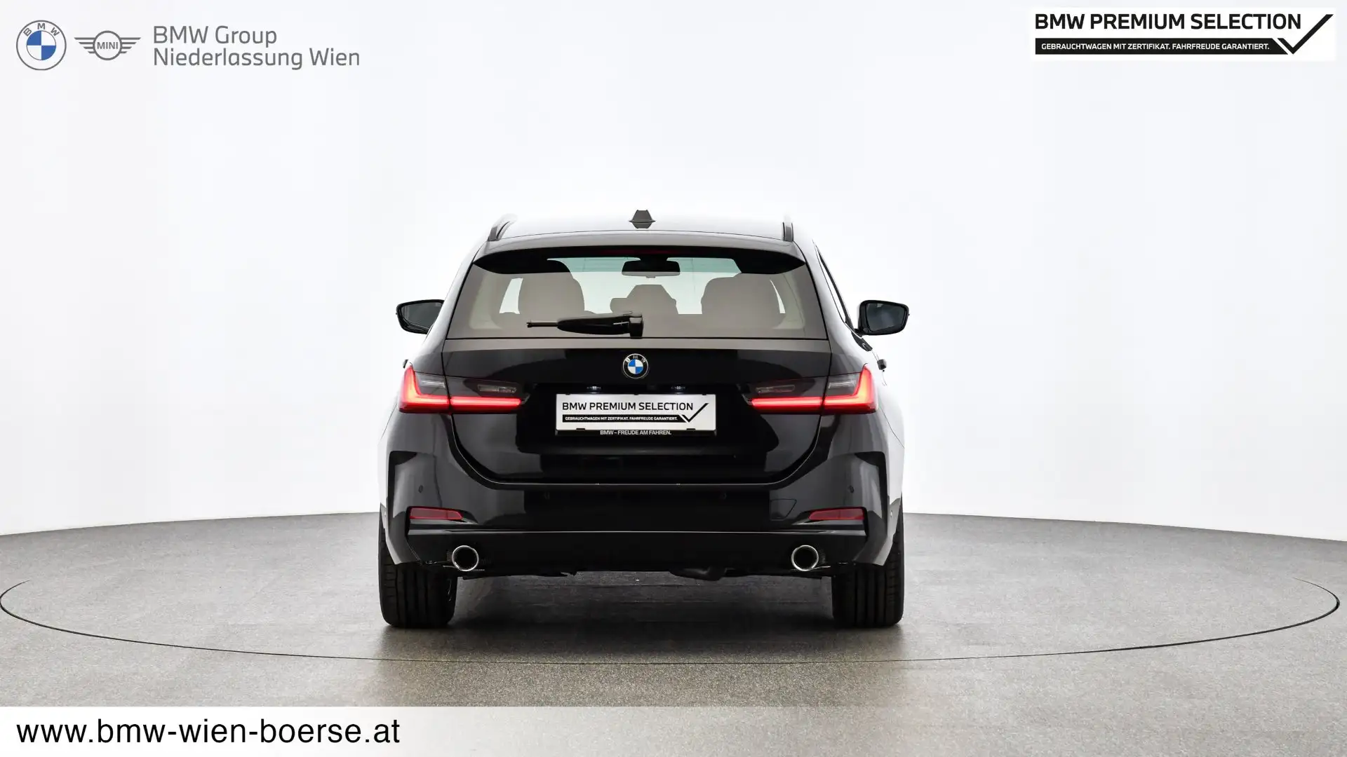 BMW 318 318d Noir - 2