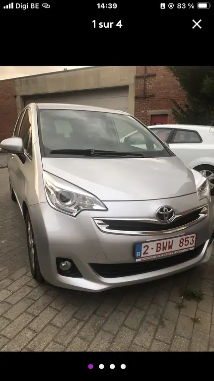 Toyota Verso-S 2015 из Европы — купить под ключ
