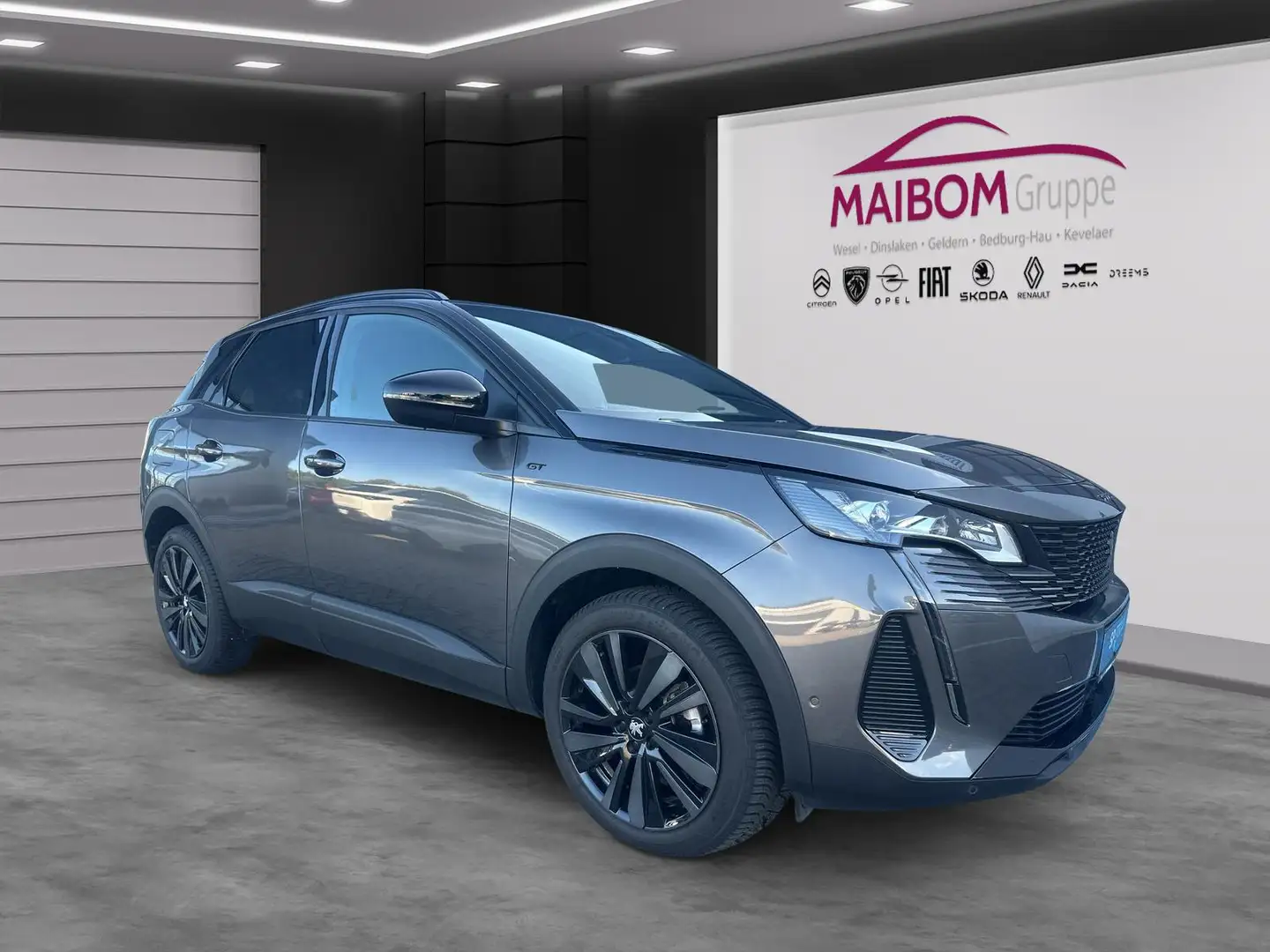 Peugeot 3008 GT PureTech 130 AUTOMATIK++Sensor-Heckklappe++ Gris - 2