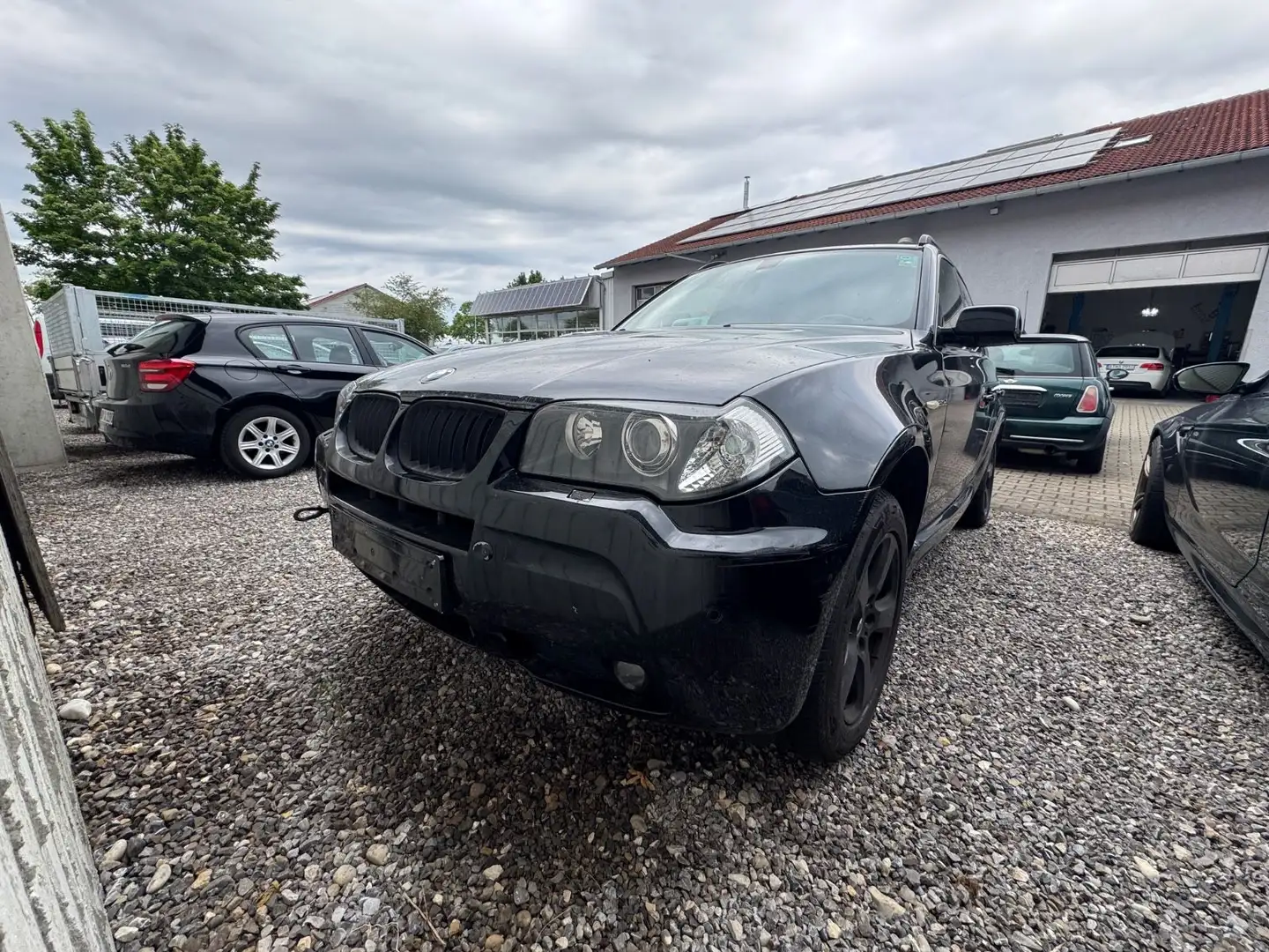 BMW X3 2.0d M Paket Xenon  Turboschaden Czarny - 1