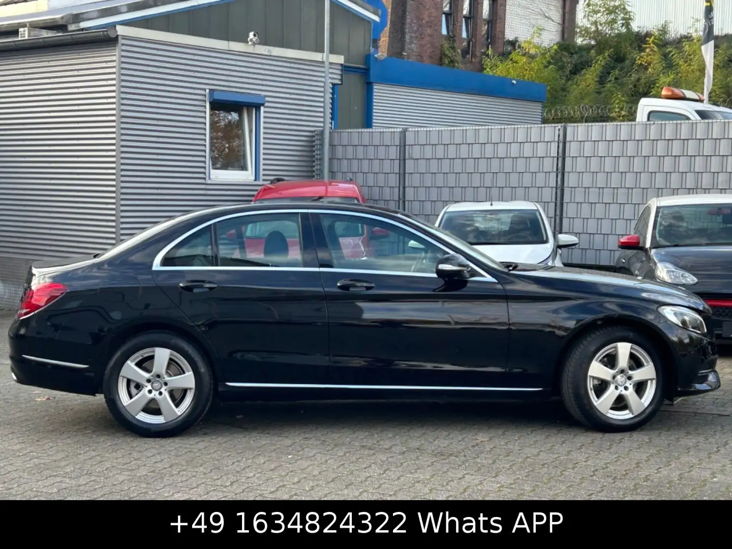 Mercedes-Benz C 200 CGI Lim. AVANTGARDE/66TKM/NAVI/LED/HU neu Schwarz - 2