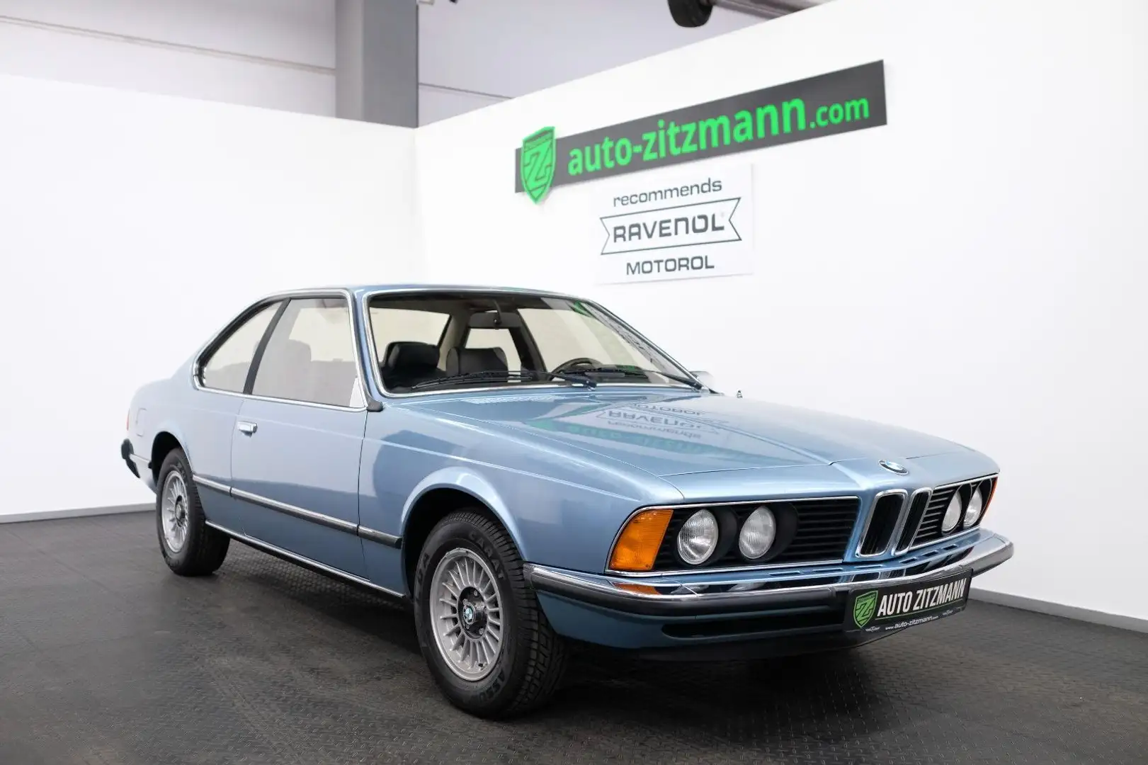 BMW 633 CSI /H-ZULASSUNG/TÜV NEU/WENIG KM Blau - 1