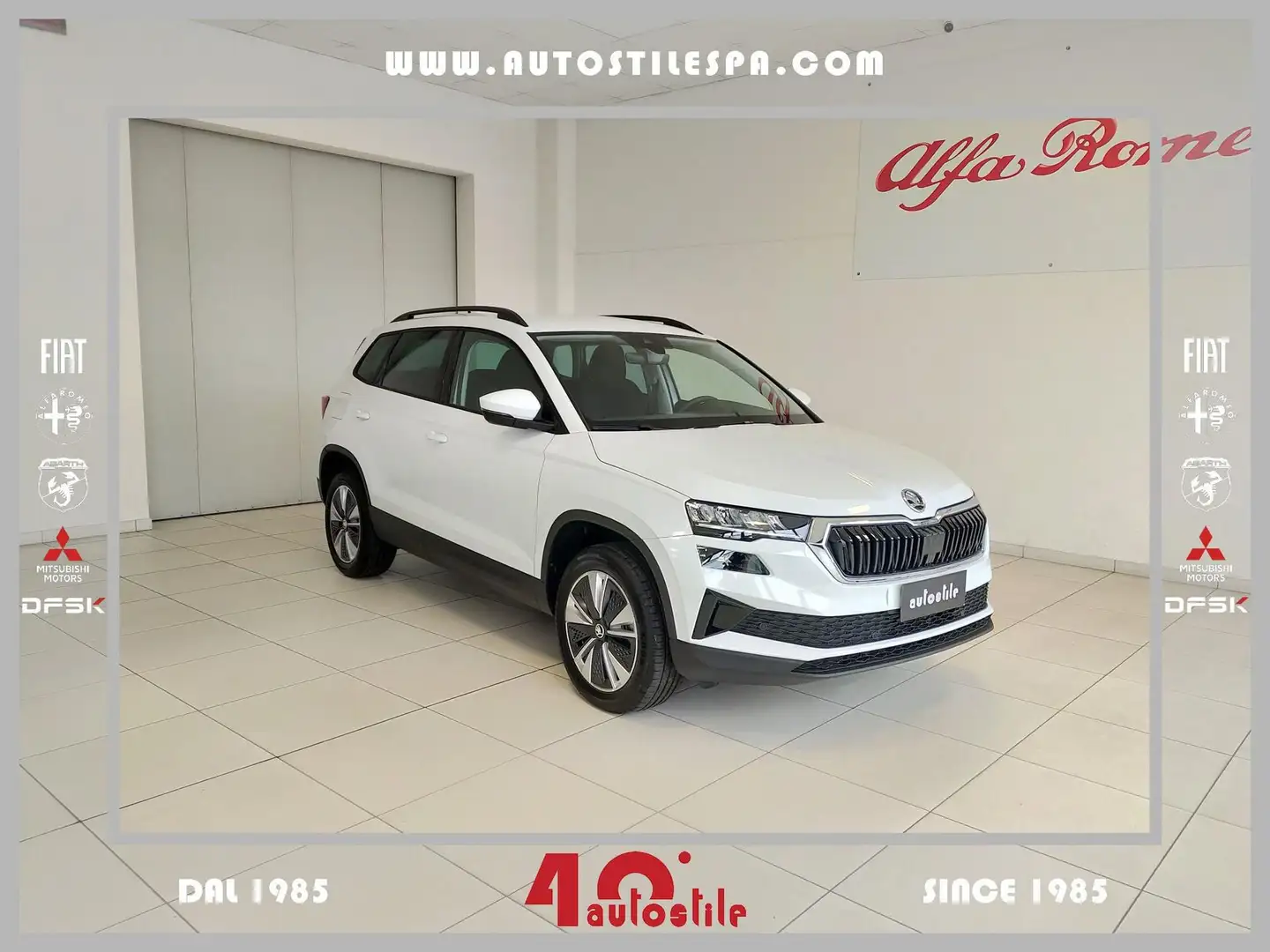 Skoda Karoq Karoq 2.0 TDI EVO SCR 115 CV DSG Executive KM0 Blanc - 1