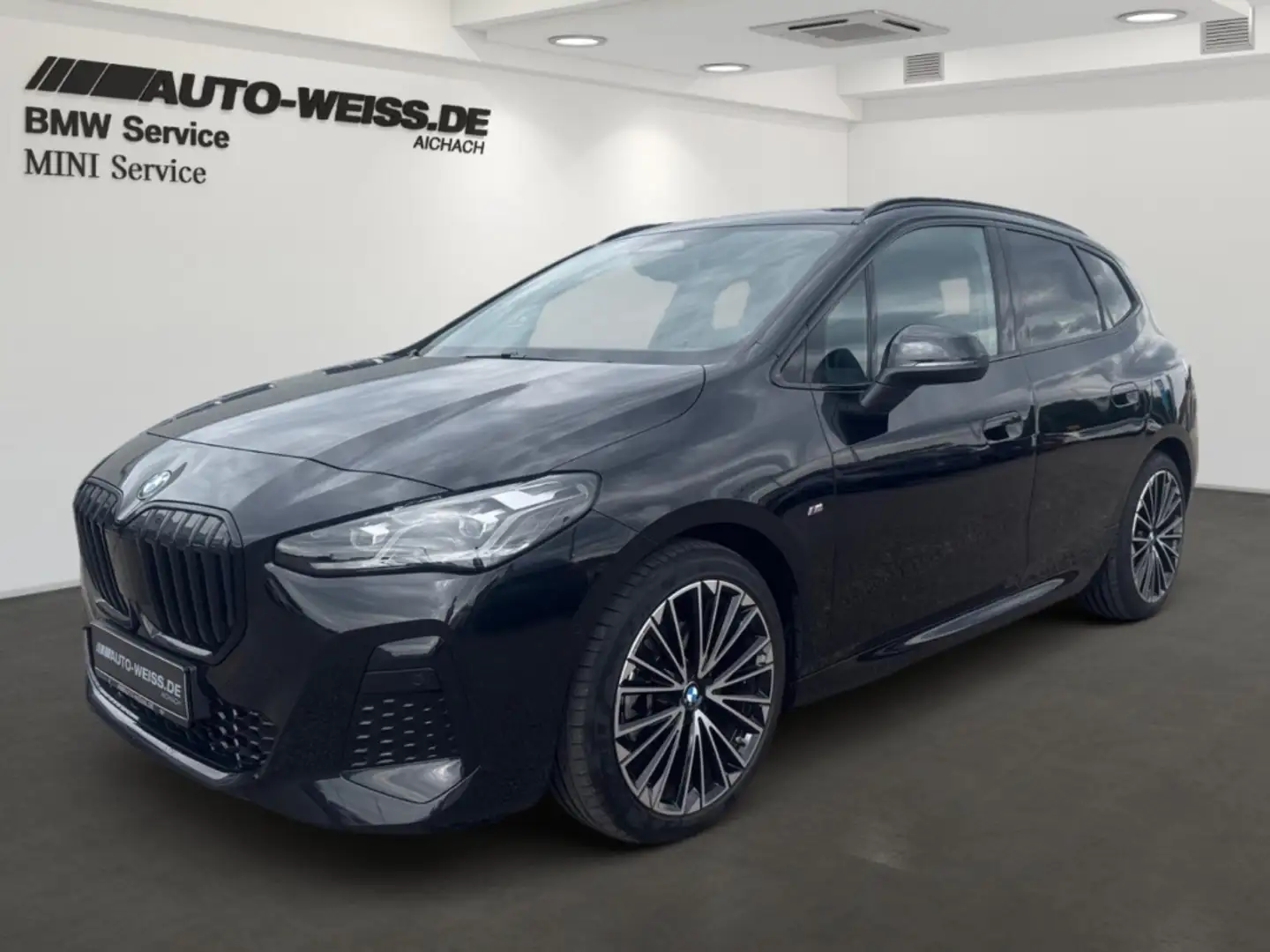 BMW 218 Active Tourer iA M-PAKET+PANO+ACC+LED+BT+AHK Schwarz - 1