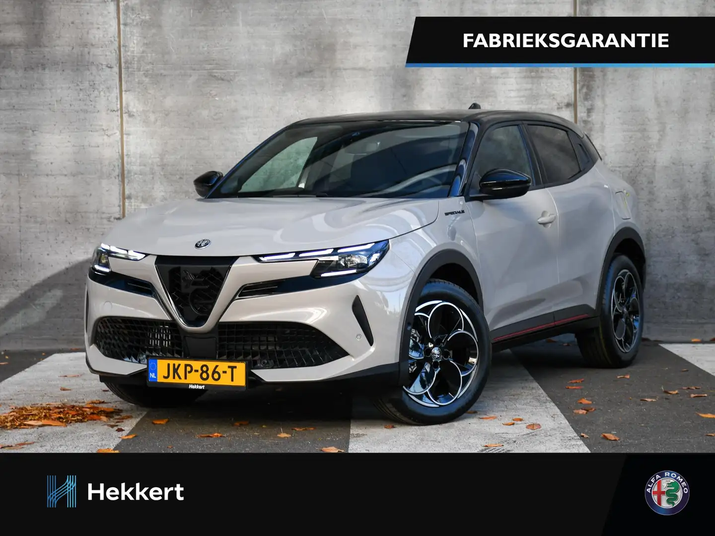 Alfa Romeo Junior Speciale 1.2 Turbo Ibrida 145pk Automaat ADAPT. CR Grijs - 1