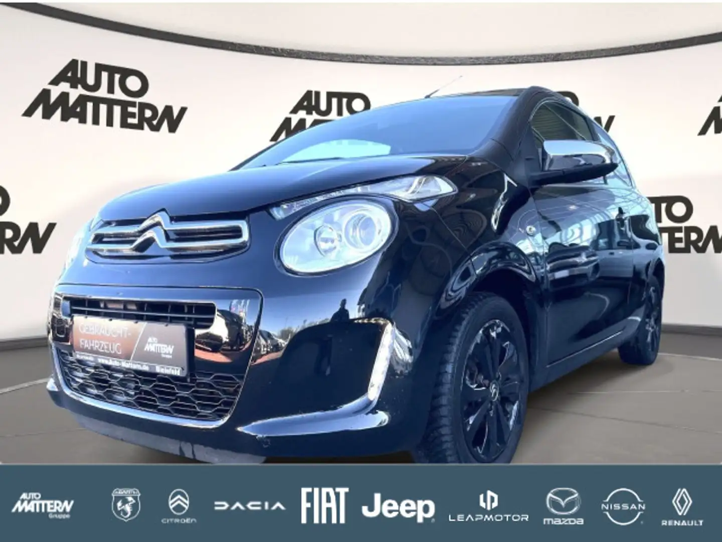 Citroen C1 Shine | Kamera | CarPlay | Klima |Sitzheizung Schwarz - 1