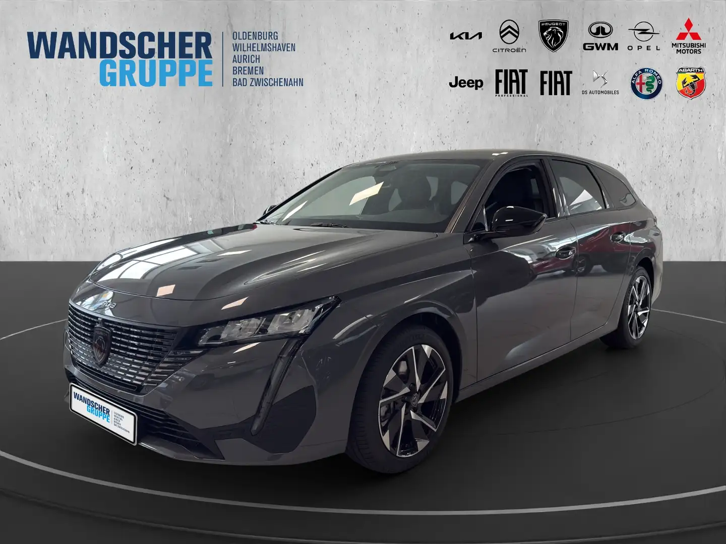 Peugeot 308 SW BlueHDi 130 Allure +360+NAVI+SHZ+LED Grau - 1
