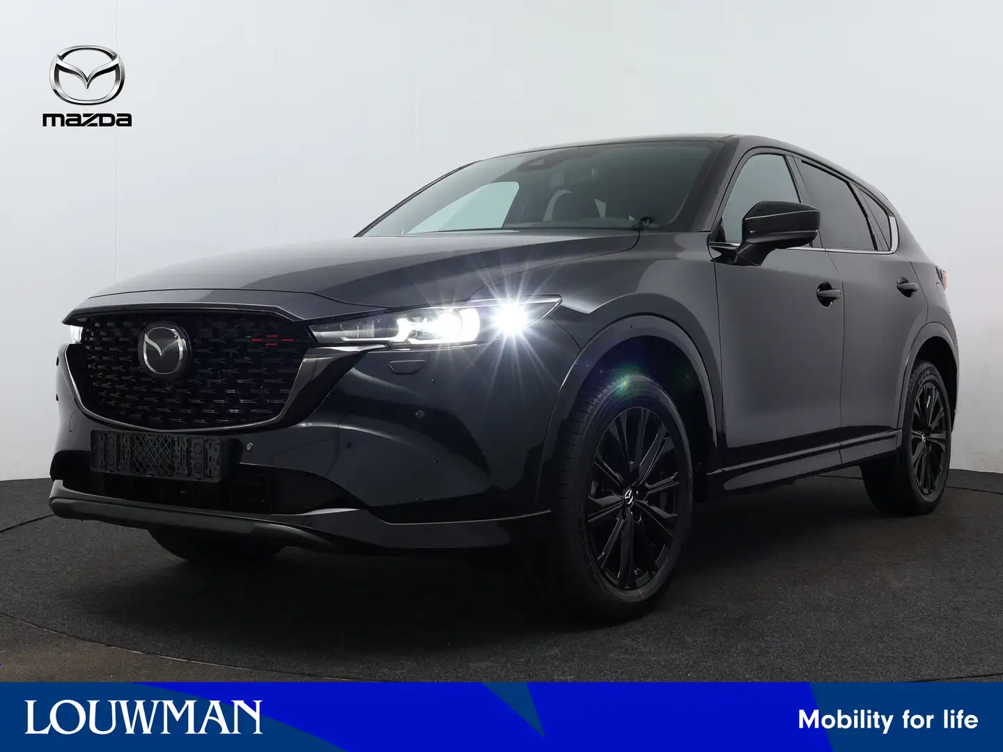 Mazda CX-5 2.0 e-SkyActiv-G M Hybrid 165 Homura Comfort Pack Zwart - 1