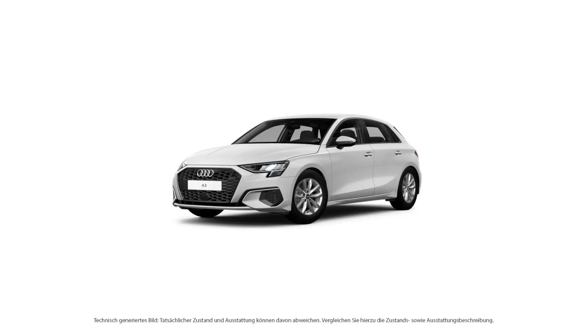 Audi A3 30 TFSI Sportback Weiß - 2