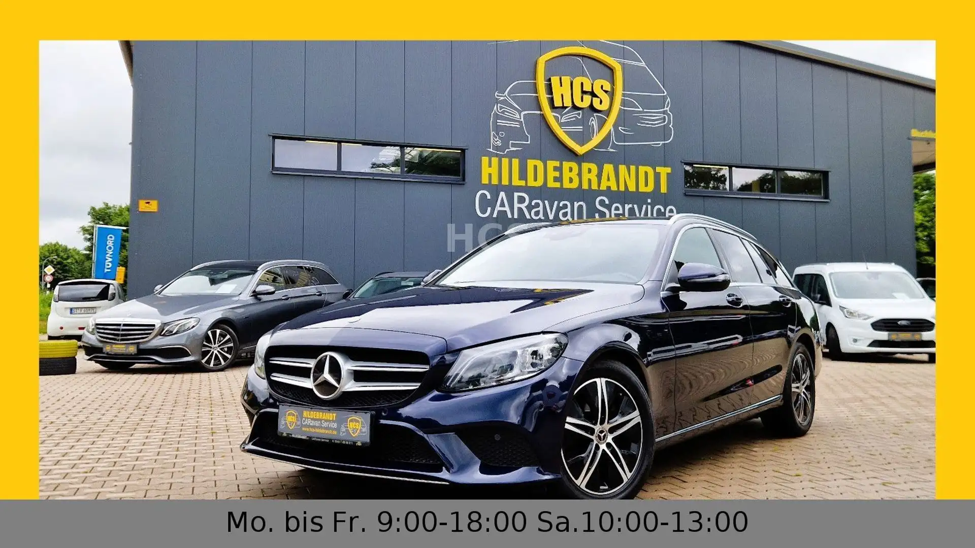 Mercedes-Benz C 220 T-Modell C 220 T d ACC AHK Head-Up Standh. Blau - 1
