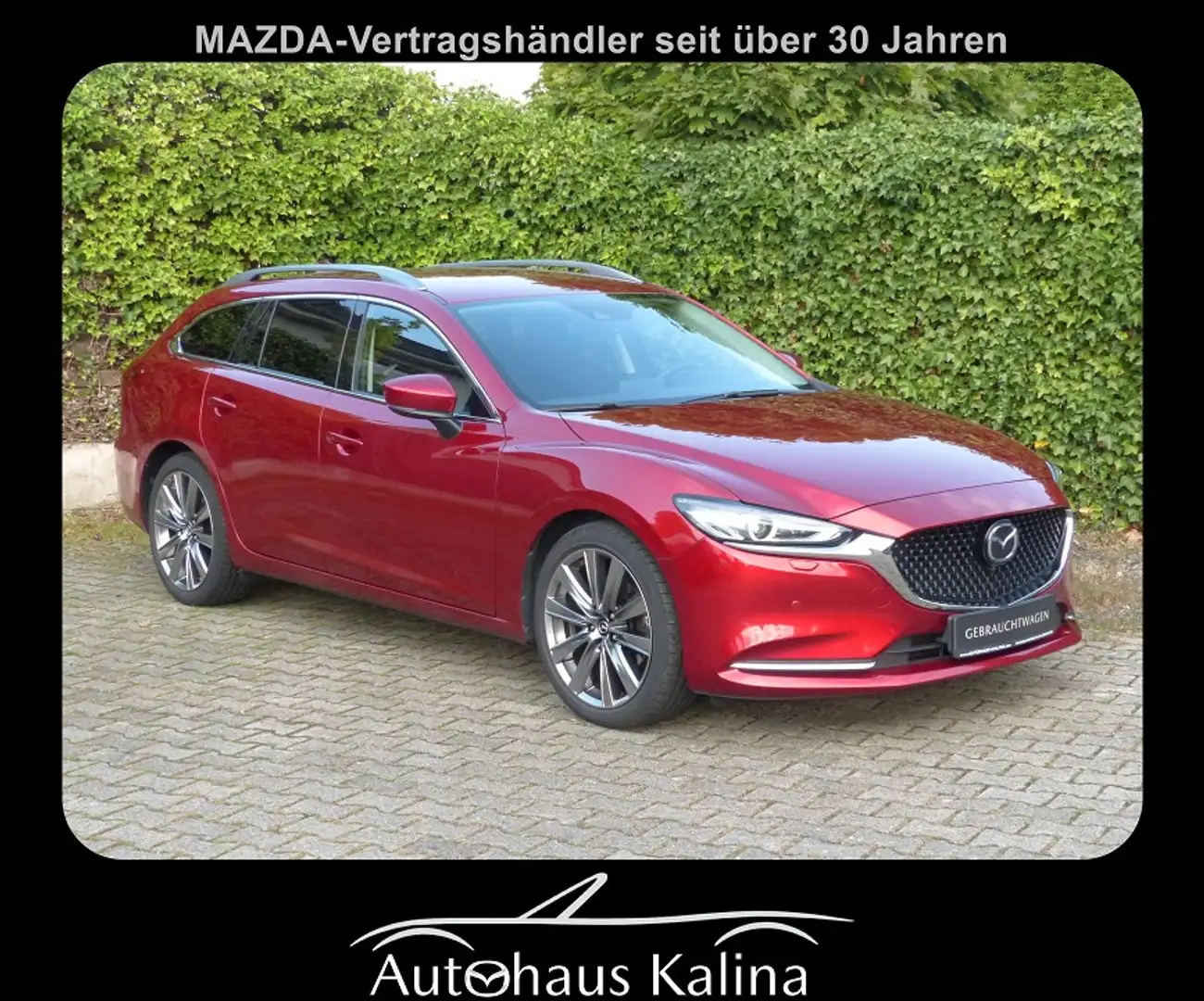 Mazda 6 KOMBI 2.2L SKYACTIV-D 184 SPORTS-LINE +  AHK Red - 1