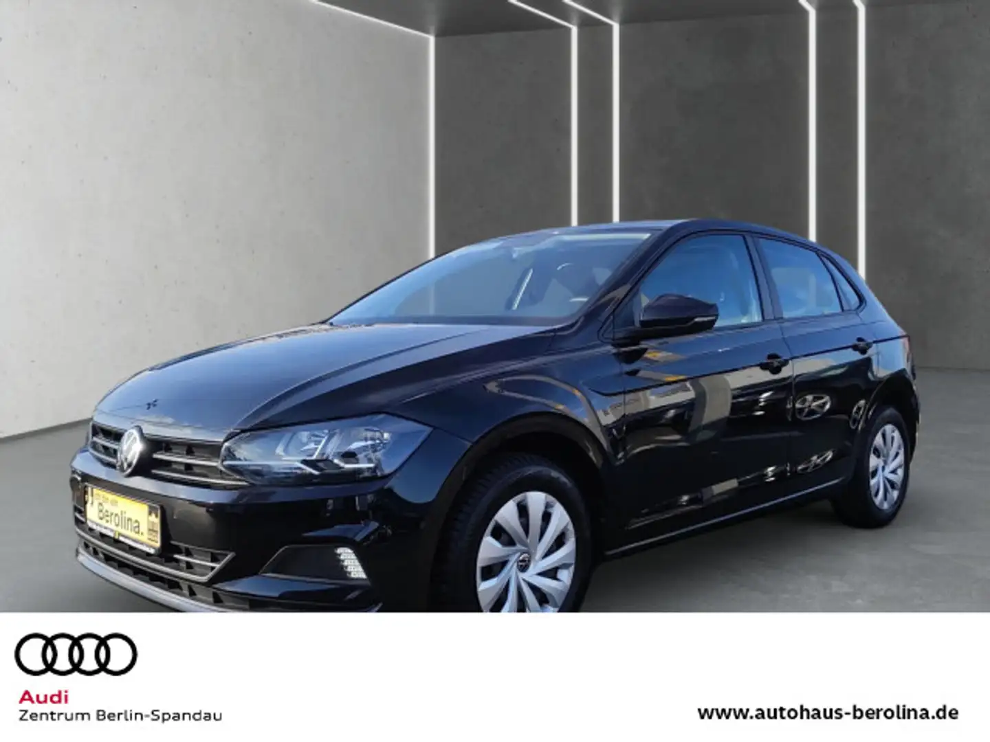 Volkswagen Polo 1.0 Trendline *GRA*App-Connect*PDC*KLIMA* Negro - 1