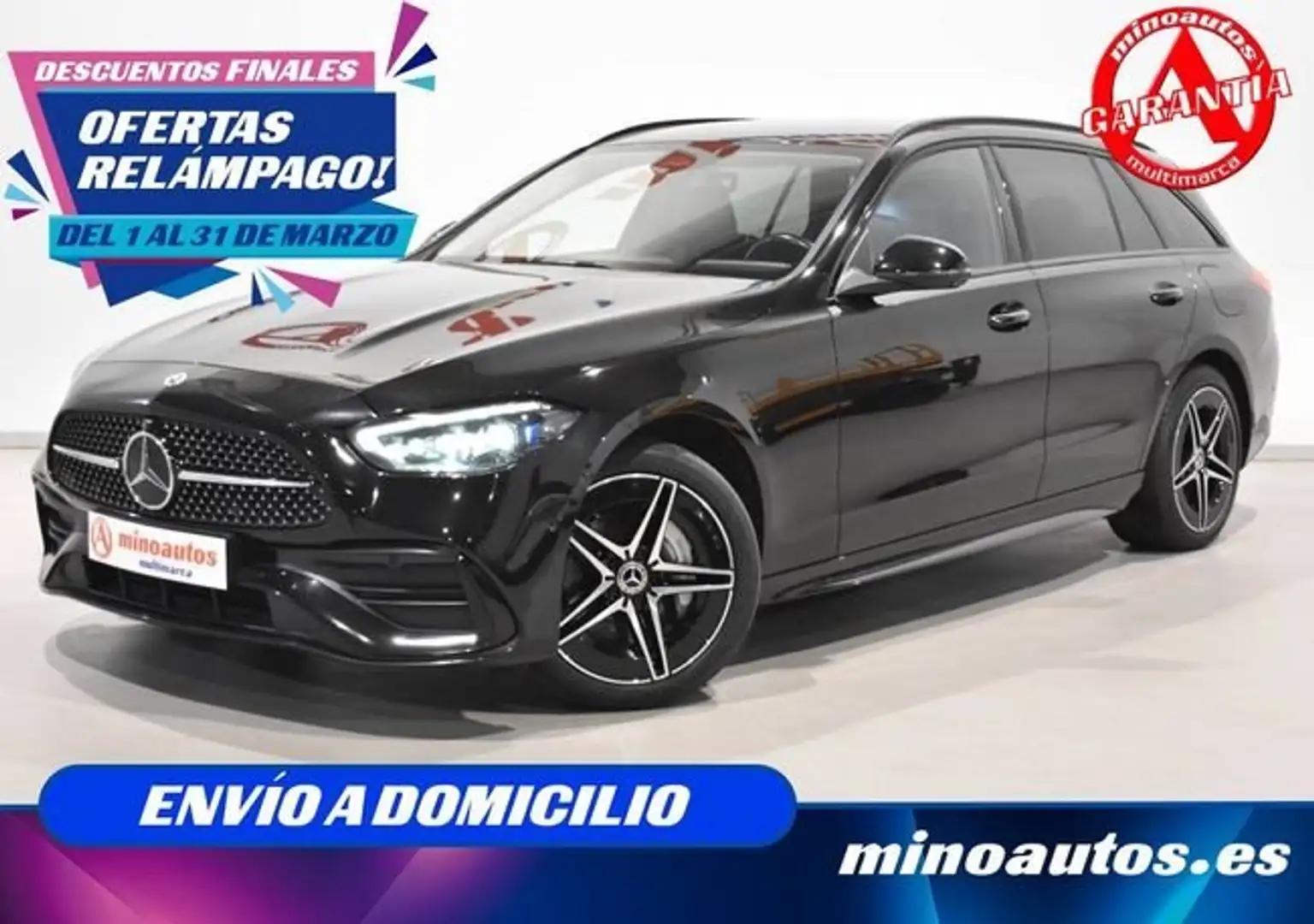 Mercedes-Benz C 30 AMG 300E 313 CV 9G-TRONIC LINE Negro - 1