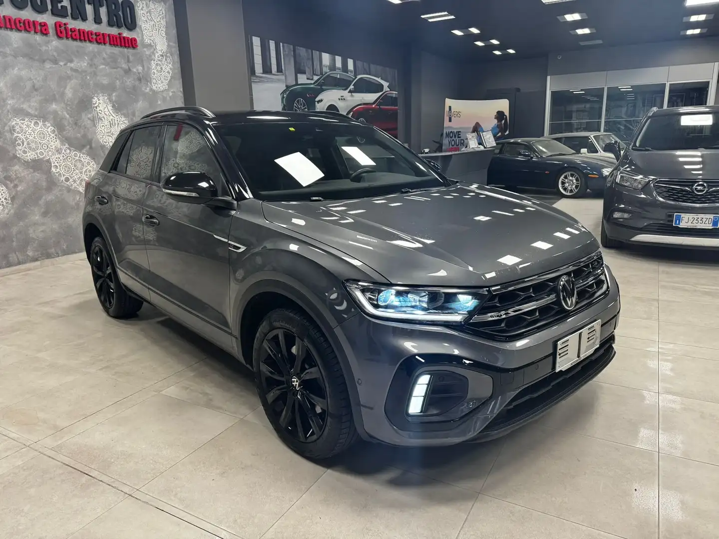 Volkswagen T-Roc T ROC R-LINE 2.0 TDI 150CV DSG Grigio - 2