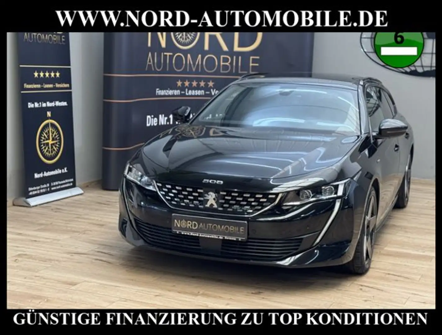 Peugeot 508 SW Hybrid GT LINE  *LED*ACC*PANO*E-HECK* GT Line Чорний - 1