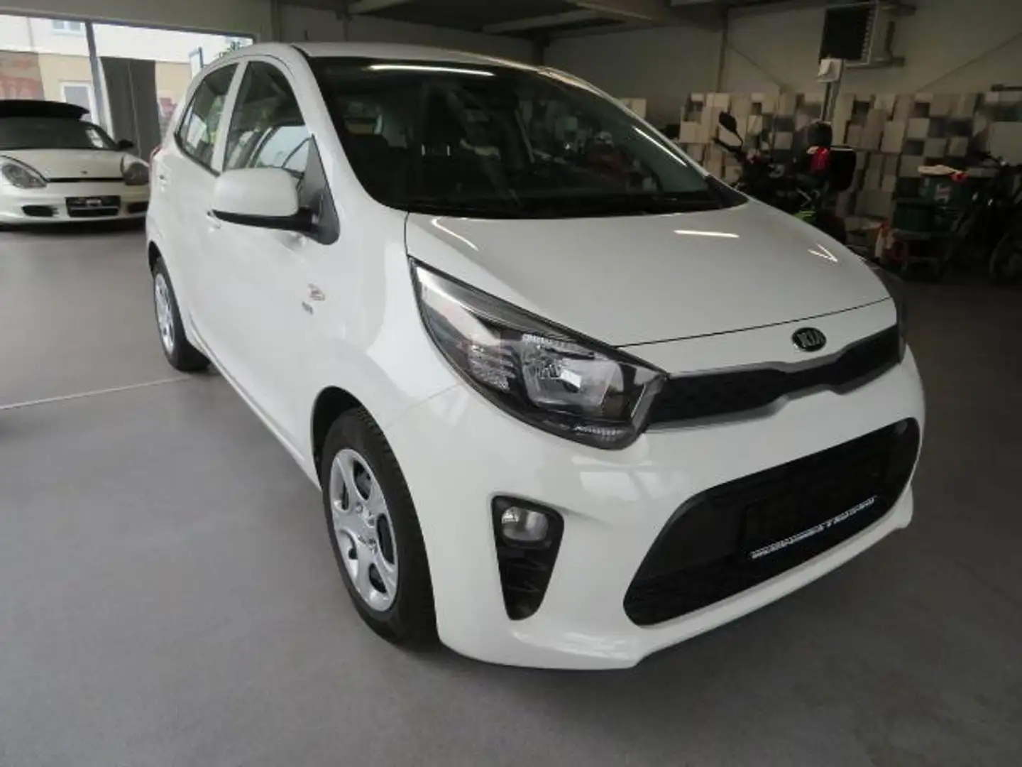 Kia Picanto 1.2 Edition 7 Klima Sitzheiz/Lenkradheiz. 8-Fach B Weiß - 2