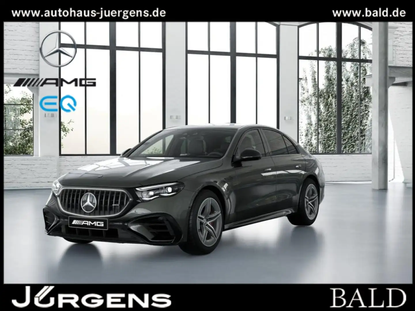 Mercedes-Benz E 53 AMG Hybr 4M+ Pano/360°/Super/Burm/HAL/HUD Grau - 1