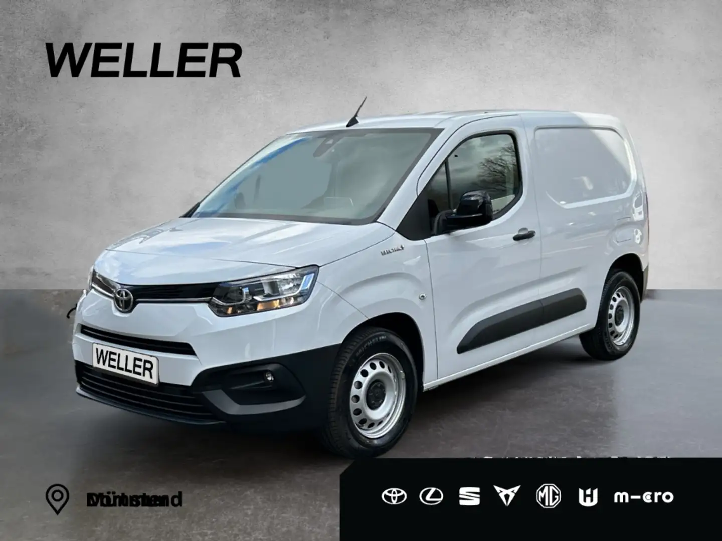 Toyota Proace City Electric L1 Duty Comfort *Klima*DAB*inkl. WALBOX Biały - 1