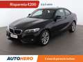 BMW 218 218d Advantage Coupé Schwarz - thumbnail 1