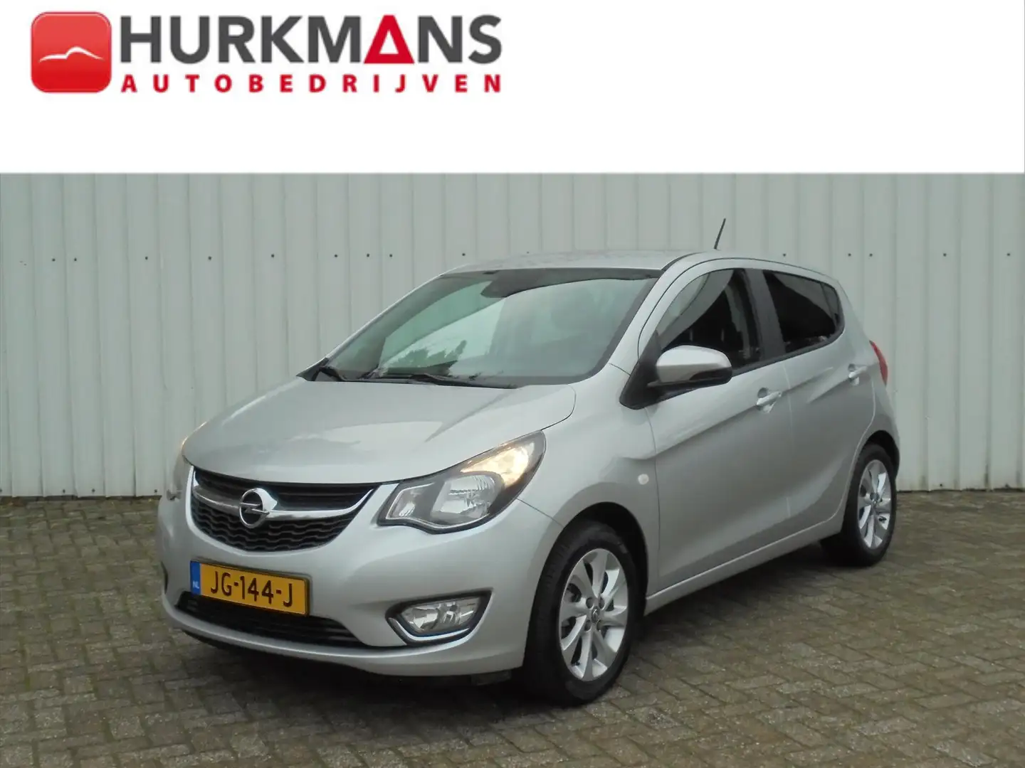 Opel Karl 1.0 ECOFLEX COSMO NL-AUTO CLIMA HALF LEER Gris - 1