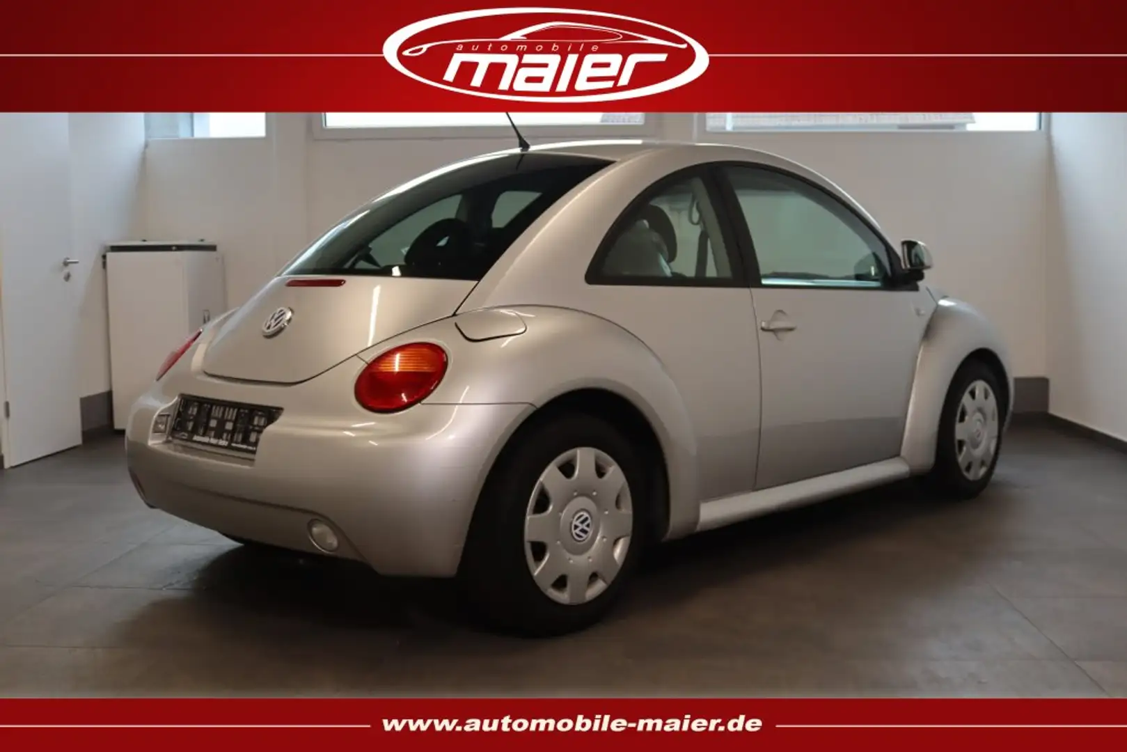 Volkswagen Beetle 2.0 Highline-Klima-SHZ-FZV-el. FH-8 fach- Срібний - 2