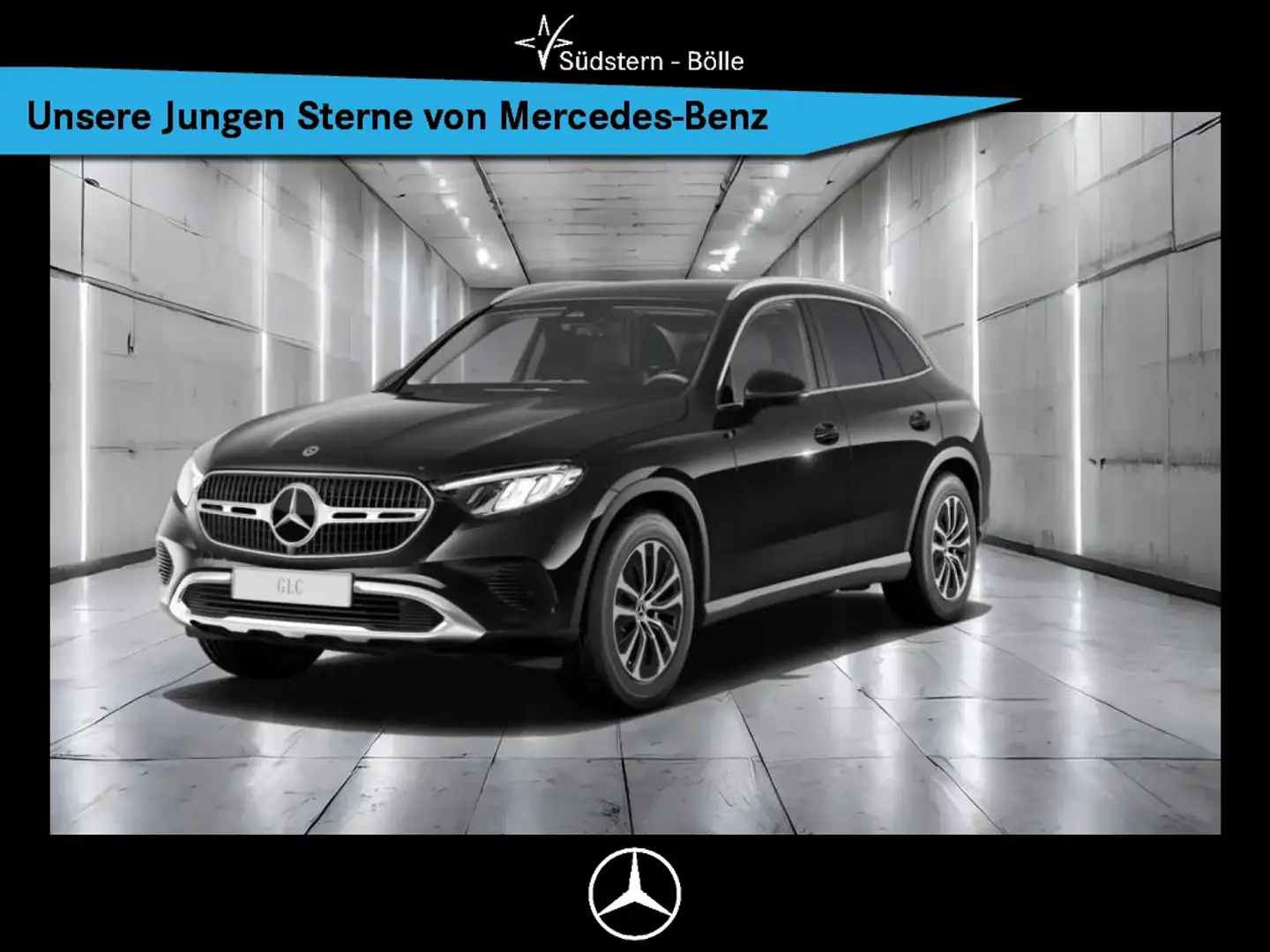 Mercedes-Benz GLC 200 4M AVANTG.-ADV.+AHK+KAM.+LED+EL.HECKKL.+ Noir - 1